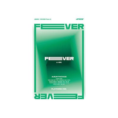 Cokodive: ATEEZ - ZERO : FEVER PART.3 7TH MINI ALBUM MINI RECORD GIFT PLATFORM A VER-ALBUM--