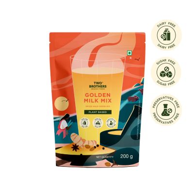 Two Brothers Organic Farms: Golden Milk Powder (200G)