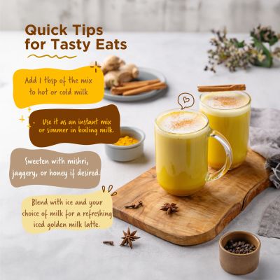 Two Brothers Organic Farms: Golden Milk Powder (200G)