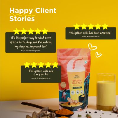 Two Brothers Organic Farms: Golden Milk Powder (200G)