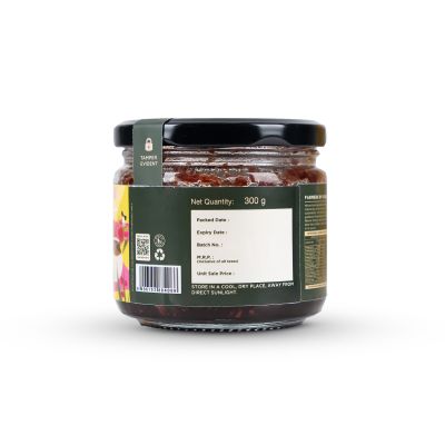 Two Brothers Organic Farms: Natural Gulkand | Rose Petal Jam (300G)
