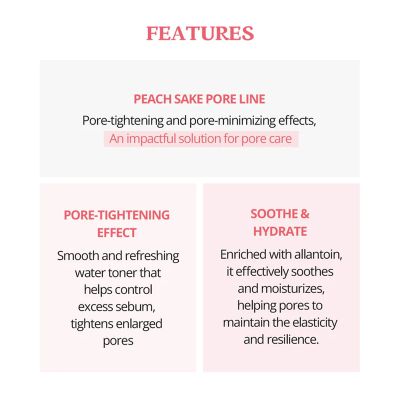 Skinfood: Peach Sake Pore Serum55Ml