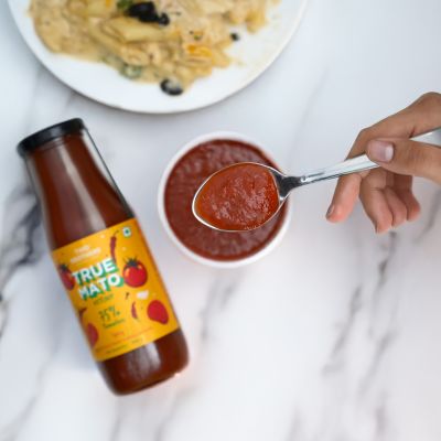 Two Brothers Organic Farms: Truemato Ketchup - Spicy Tomato Ketchup - 300g