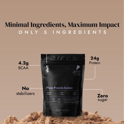 shyft: Plant Protein Isolate - Natural Cocoa - 500 gms