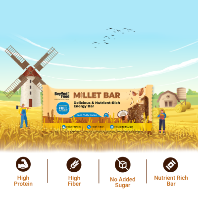 Beyond Food: Millet Bar - Coco Nutty Cocoa (Pack of 6)