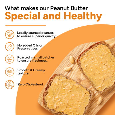 Beyond Food: Peanut Butter - Super Crunchy 500g