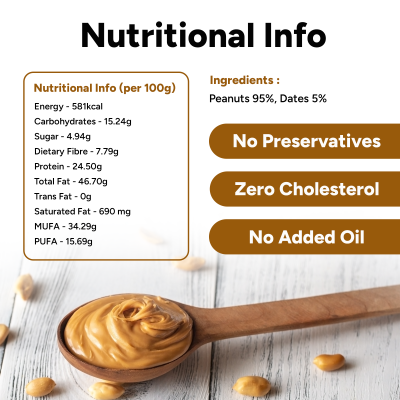 Beyond Food: Peanut Butter - Super Creamy 500g