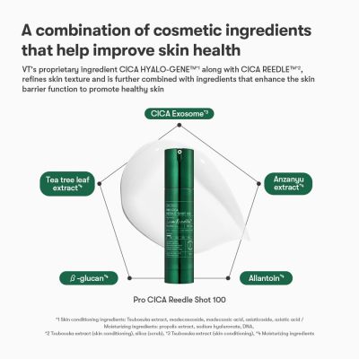 VT Cosmetics:  Pro Cica Reedle Shot 100