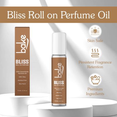 Bake Cosmetics: Bliss 100% Concentrated Perfume Oil Roll on Fragrance For Men & Women-Passion Fruit