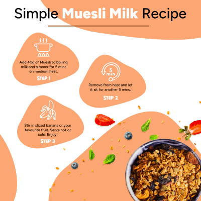 Beyond Food: Muesli - Peanut Butter Crunch 450g