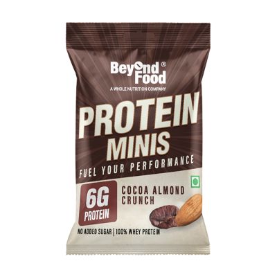 Beyond Food: Protein Minis - Cocoa Almond Crunch (Pack of 6)