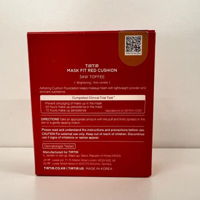 Tirtir: Mask Fit Red Cushion 34W Toffee 18g