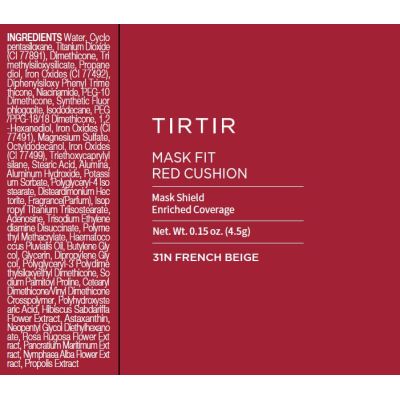 Tirtir: Mask Fit Red Cushion 31N French Beige 18g