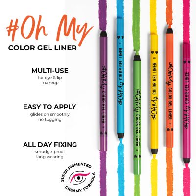 Lamel: Long lasting Oh My color Gel eye liner 405-Violet Lamel: Long lasting Oh My color Gel eye liner 405-Violet