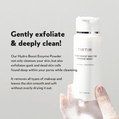 Tirtir: Hydro Boost Enzyme Powder Wash 75g