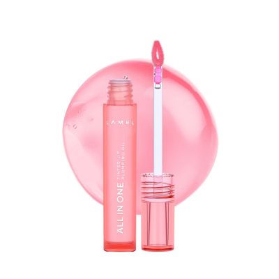 Lamel: All in One Lip Tinted Plumping Oil 401-Peachy