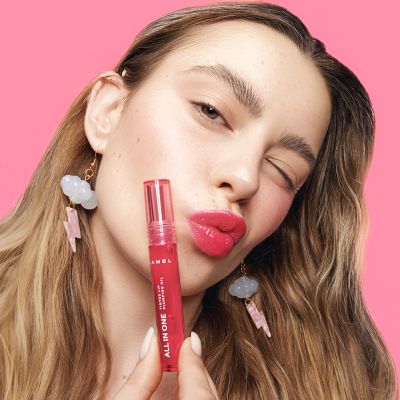Lamel: All in One Lip Tinted Plumping Oil 401-Peachy