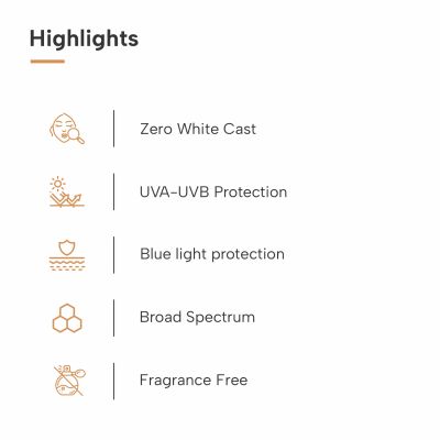 Dermatouch: BYE BYE PIGMENTATION SUNSCREEN SPF 50 PA++++ 50G