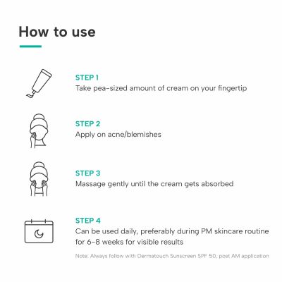 Dermatouch: Glycolic 6% w/w Niacinamide 4% w/w Cream  30G
