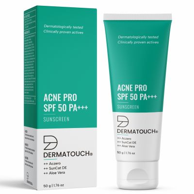 Dermatouch: Acne Pro SPF 50 PA+++ Sunscreen 50gm