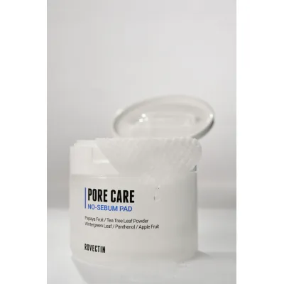 Rovectin: Pore Care No-Sebum Pad 20ea (2ea*10)