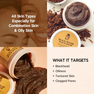 Skinfood: BLACK SUGAR MASK WASH OFF 15ml