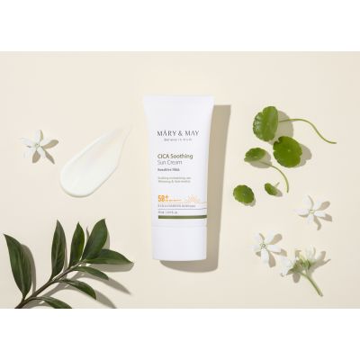 Mary&May: CICA Soothing Sun Cream SPF50+ PA++++ 50ml Mary&May: CICA Soothing Sun Cream SPF50+ PA++++ 50ml