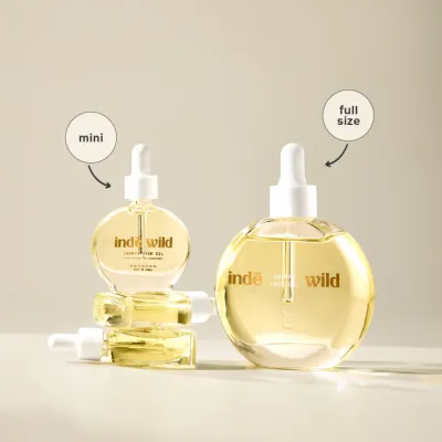 Inde Wild: Champi Hair Oil With Bhringraj, Brahmi & Amla For Regrowth, Hairfall & Dandruff Control (10ml)