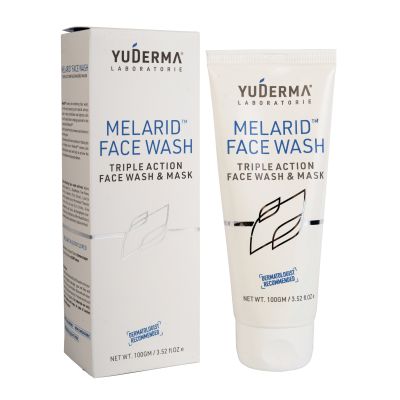 YUDERMA: Melarid Face wash - Triple action 2in1 Face wash & Mask 100gm