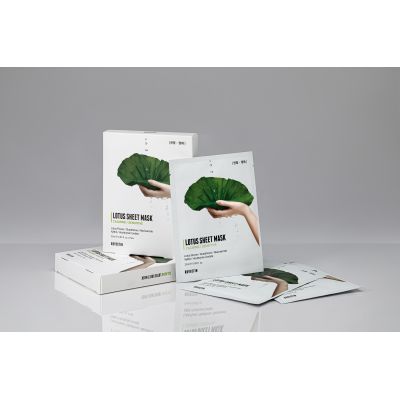Rovectin: Calming Lotus Sheet Mask 5ea 125ml