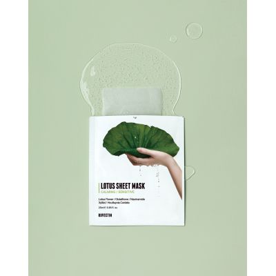 Rovectin: Calming Lotus Sheet Mask 5ea 125ml