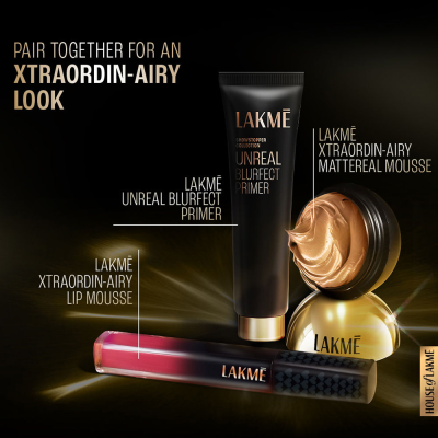 Lakme: Xtraordin Airy Mattreal Mousse Rose Fair 12gm Lakme: Xtraordin Airy Mattreal Mousse Rose Fair 12gm