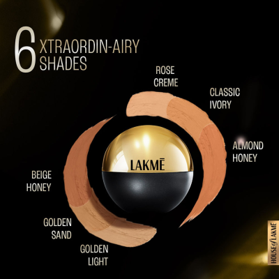 Lakme: Xtraordin Airy Mattreal Mousse Ivory Fair 12gm Lakme: Xtraordin Airy Mattreal Mousse Ivory Fair 12gm