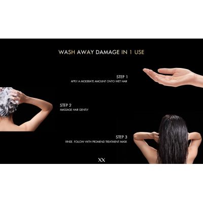 Nexxus: Promend Repair Keratinizing Treatment Shampoo 250 Ml + Mask 200 Ml Combo
