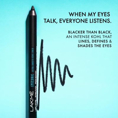 Lakme: Eyeconic Ultra Smooth Kohl Liner Black Lakme: Eyeconic Ultra Smooth Kohl Liner Black