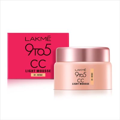 Lakme: 9 to 5 CC Mousse Beige Lakme: 9 to 5 CC Mousse Beige
