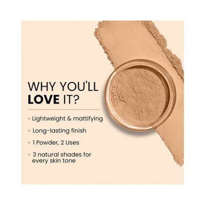 Lakme: Absolute Loose Finishing Powder Almond Lakme: Absolute Loose Finishing Powder Almond