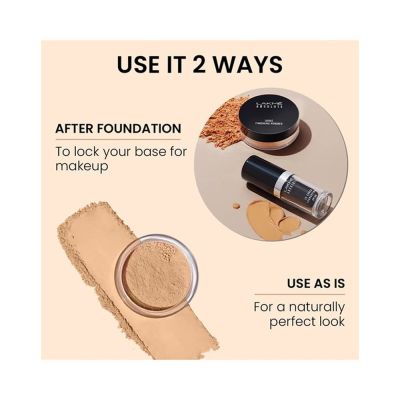 Lakme: Absolute Loose Finishing Powder Almond Lakme: Absolute Loose Finishing Powder Almond