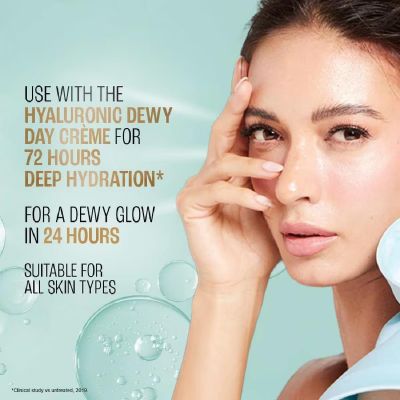 Lakme: Hyaluronic Dewy Serum with 10% Hyaluronic Acid & Pentavitin Complex 30ml Lakme: Hyaluronic Dewy Serum with 10% Hyaluronic Acid & Pentavitin Complex 30ml