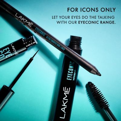 Lakme: Eyeconic Ultra Smooth Kohl Liner Black Lakme: Eyeconic Ultra Smooth Kohl Liner Black