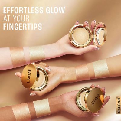 Lakme: 9 to 5 Powerplay Velvet Creme Highlighter Sultry Gold Lakme: 9 to 5 Powerplay Velvet Creme Highlighter Sultry Gold