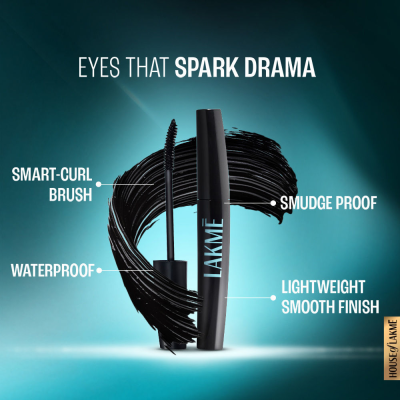 Lakme: 9 to 5 Eyeconic Curling Mascara Black Lakme: 9 to 5 Eyeconic Curling Mascara Black