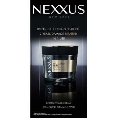 Nexxus: Promend Repair Keratinizing Treatment Shampoo 250 Ml + Mask 200 Ml Combo