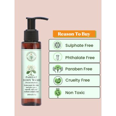 : Parijat Natural Shine Body Wash  - 200 ml