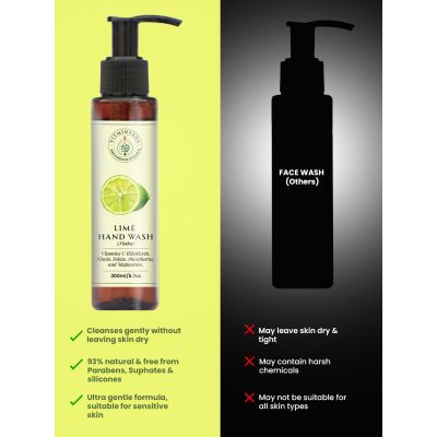 : Lime Hand Wash - Delightful Lime Fragrance 200ml