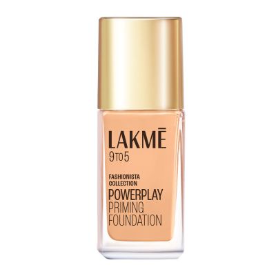 Lakme: 9 to 5 Powerplay Priming Foundation W120 Warm Creme Lakme: 9 to 5 Powerplay Priming Foundation W120 Warm Creme