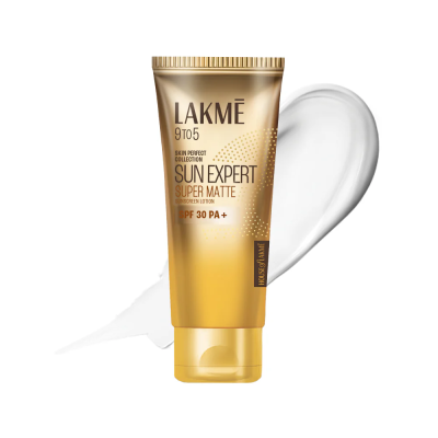 Lakme: Matte Sunscreen SPF 30 PA++, Niacinamide|UVA/B Protection|For Normal To Oily Skin 100ml