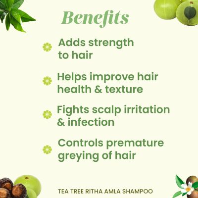 VITMINVEDA: Pure Tea Tree Shampoo 200ml