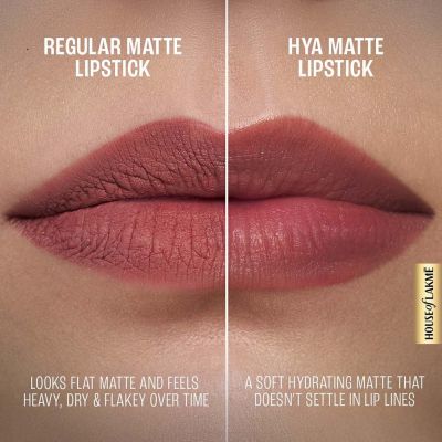 Lakme: 9 to 5 Hya Matte Lipstick Power Peach Lakme: 9 to 5 Hya Matte Lipstick Power Peach