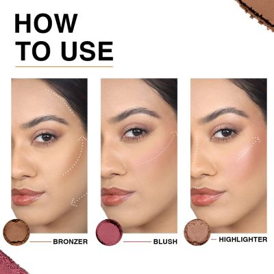 Lakme: Absolute Facelift Palette 15gm Sunkissed Glow Lakme: Absolute Facelift Palette 15gm Sunkissed Glow